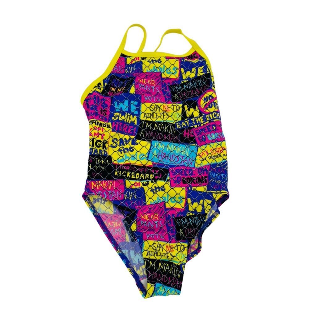Colorful Graphic Swimsuit